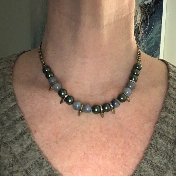 Stella & Dot - Renegade Beaded Necklace - Picture 2 of 4